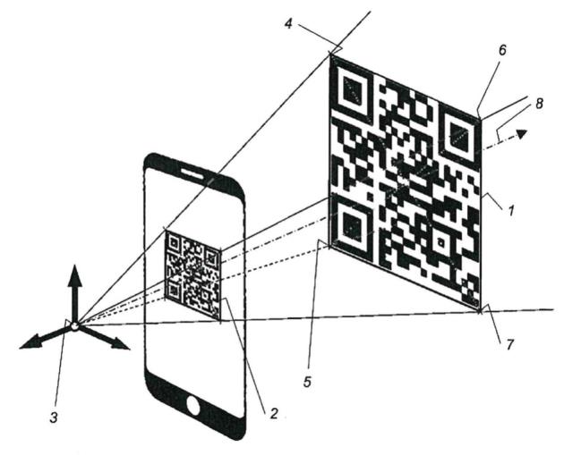 QR code algorithm patent